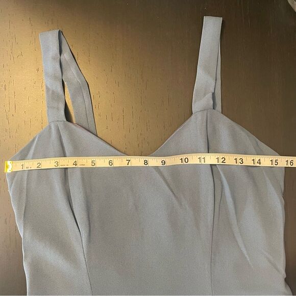 Ellie Vintage Dusty Blue Lavender Gown Sweetheart Neckline Women’s Size M - Picture 6 of 8